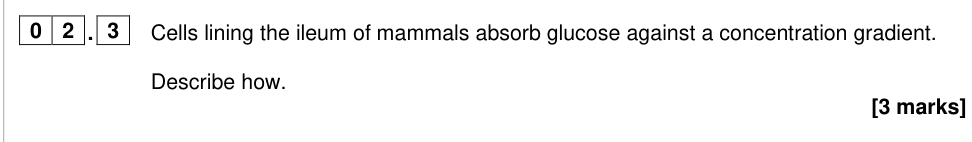 Question from 2025 As Paper 1 Q2.3 (3 marks)