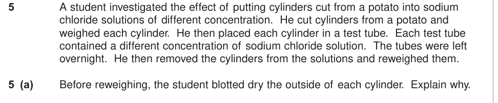 Question from January 2011 Unit 1 Q5(a) (2 marks)