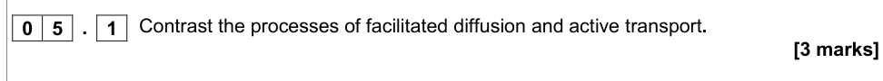 Question from Specimen A-Level Paper 1 Q5.1 (3 marks)
