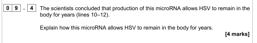 Question from Specimen As Paper 1 Q9.4 (4 marks)