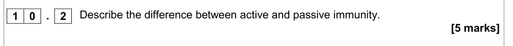 Question from Specimen As Paper 2 Q10.2 (5 marks)