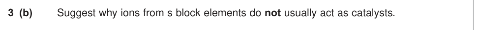 Question from June 2010 A-Level Unit 5 Q3(b) (1 marks)