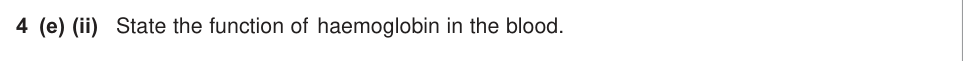 Question from June 2010 A-Level Unit 5 Q4(e)(ii) (1 marks)
