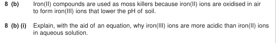 Question from June 2011 A-Level Unit 5 Q8(b)(i) (3 marks)