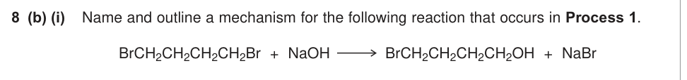 Question from 2012 As Unit 2 Q8(b) (4 marks)
