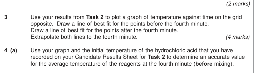 Question from 2012 As Unit 3 EMPA Q4(a) (1 marks)
