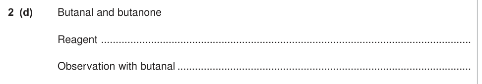 Question from June 2013 As Unit 2 Q2(d) (3 marks)