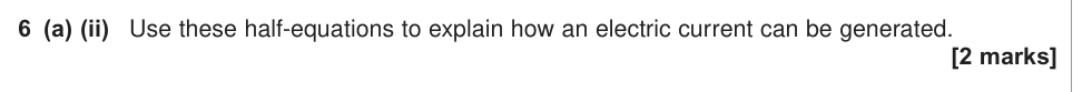 Question from 2014 A-Level Unit 5 Q6(a)(ii) (2 marks)