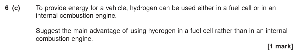Question from 2014 A-Level Unit 5 Q6(c) (1 marks)