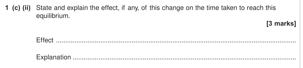 Question from 2014 As Unit 2 Q1(c)(ii) (3 marks)