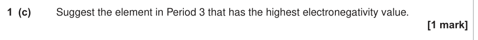 Question from 2015 As Unit 1 Q1(c) (1 marks)
