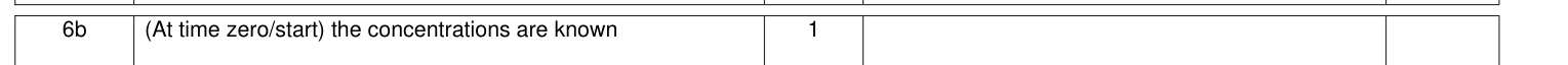 Mark scheme for 2016 A-Level Unit 4 Q6(b) (1 marks)