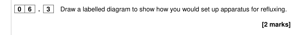 Question from 2016 As Paper 2 Q6.3 (2 marks)