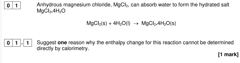 Question from 2017 A-Level Paper 3 Q1.1 (1 marks)