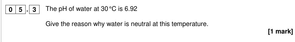 Question from 2018 A-Level Paper 1 Q05.3 (1 marks)