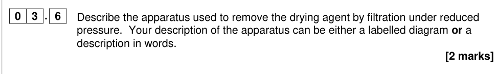 Question from 2018 A-Level Paper 3 Q3.6 (2 marks)