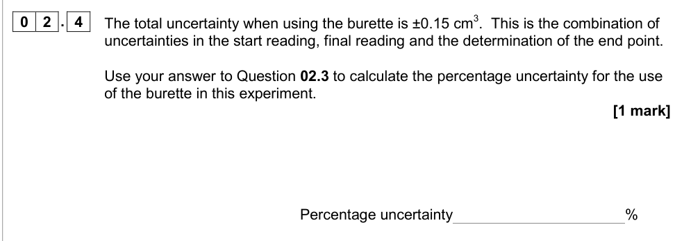Question from 2018 As Paper 2 Q2.4 (1 marks)