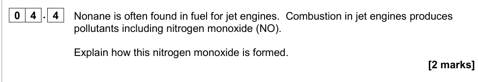 Question from 2018 As Paper 2 Q4.4 (2 marks)