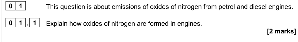 Question from 2020 A-Level Paper 3 Q1.1 (2 marks)