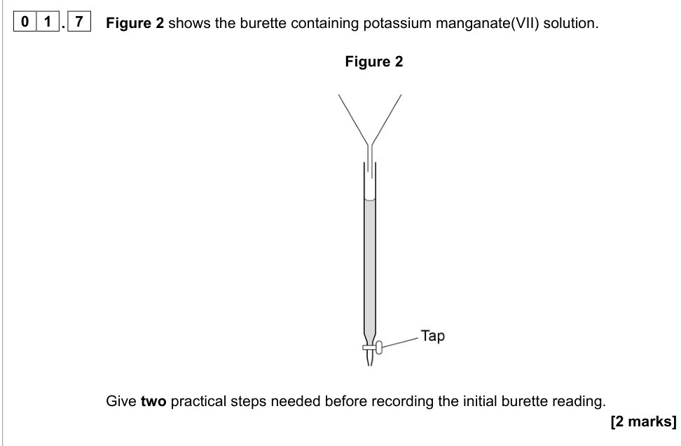 Question from 2021 A-Level Paper 3 Q1.7 (2 marks)