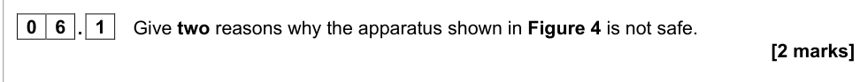 Question from 2021 A-Level Paper 3 Q6.1 (2 marks)