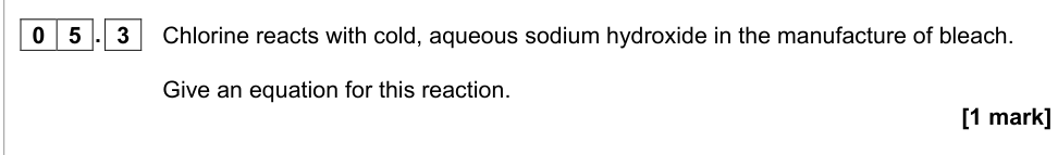 Question from 2021 As Paper 1 Q5.3 (1 marks)