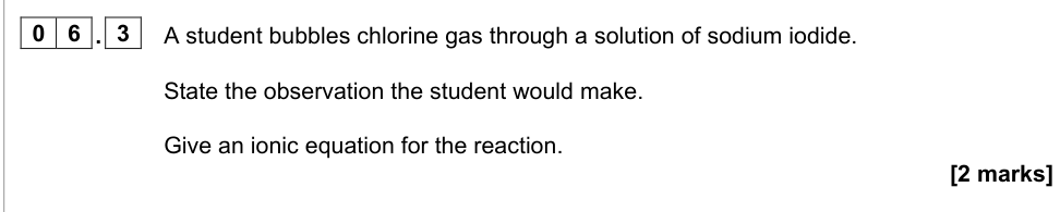 Question from 2022 A-Level Paper 1 Q06.3 (2 marks)