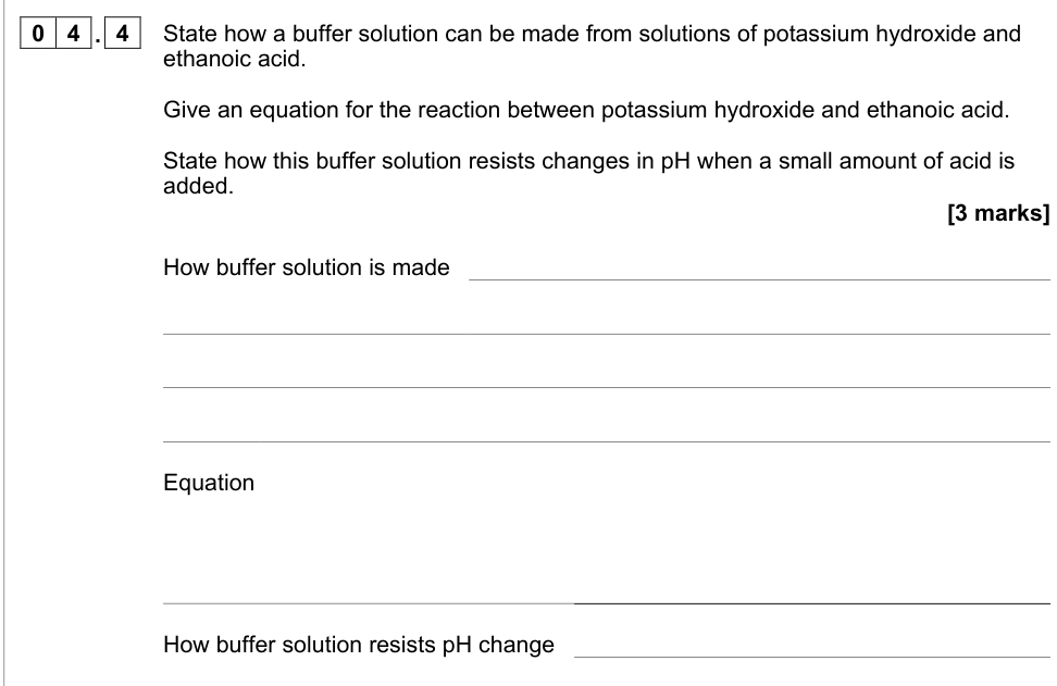 Question from 2022 A-Level Paper 1 Q4.4 (3 marks)