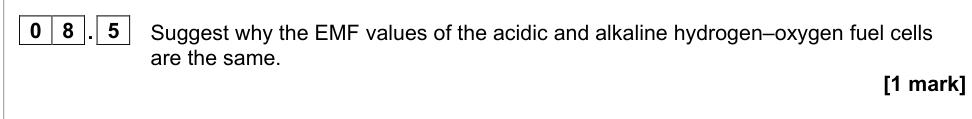 Question from 2022 A-Level Paper 1 Q8.5 (1 marks)