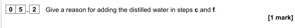 Question from 2022 A-Level Paper 2 Q5.2 (1 marks)