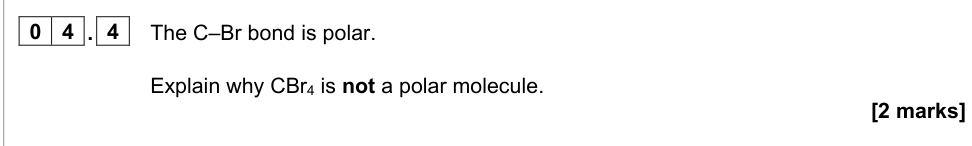 Question from 2022 As Paper 1 Q4.4 (2 marks)