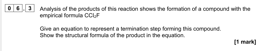 Question from 2022 As Paper 2 Q6.3 (1 marks)
