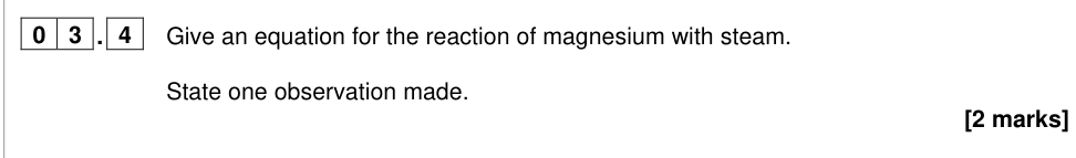 Question from 2023 A-Level Paper 1 Q3.4 (2 marks)