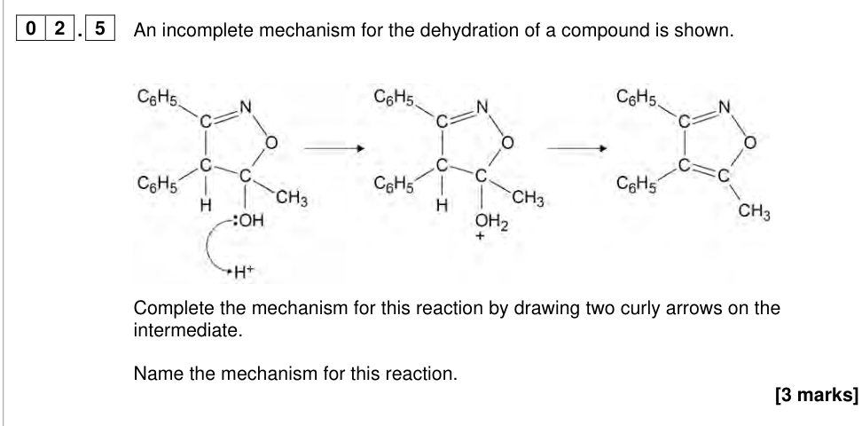 Question from 2023 A-Level Paper 3 Q2.5 (3 marks)