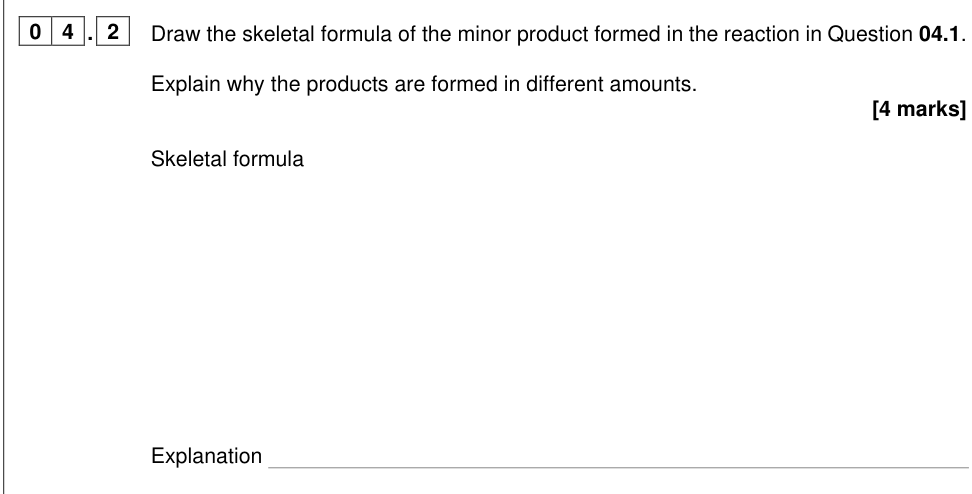 Question from 2023 As Paper 2 Q4.2 (4 marks)