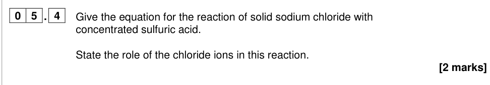 Question from 2024 A-Level Paper 1 Q5.4 (2 marks)