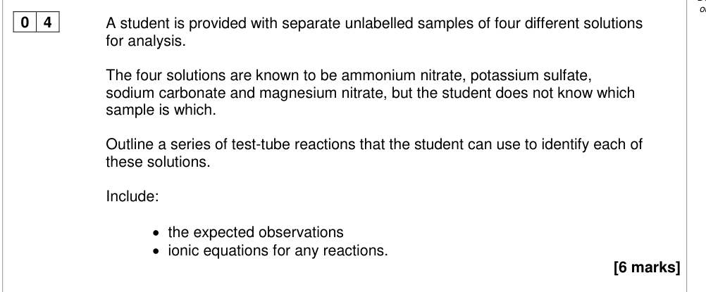 Question from 2024 As Paper 1 Q4 (6 marks)