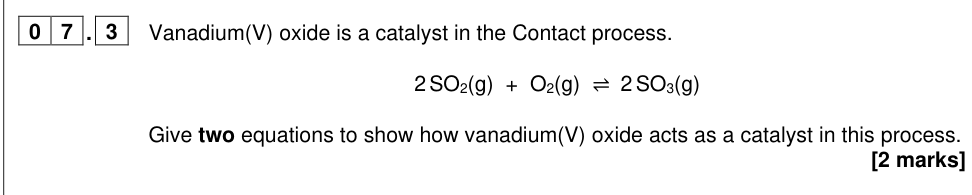 Question from 2025 A-Level Paper 1 Q7.3 (2 marks)
