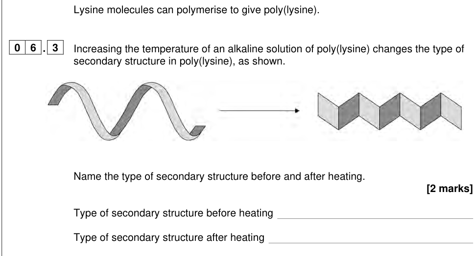 Question from 2025 A-Level Paper 2 Q06.3 (2 marks)