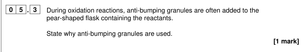 Question from 2025 A-Level Paper 3 Q5.3 (1 marks)