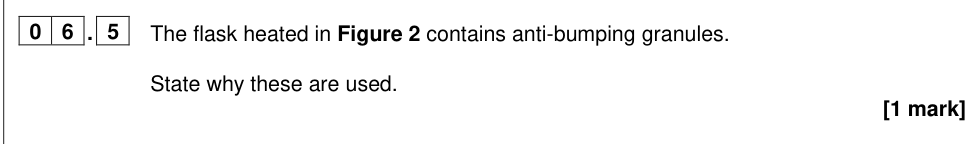 Question from 2025 As Paper 2 Q6.5 (1 marks)