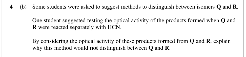 Question from January 2010 A-Level Unit 4 Q4(b) (3 marks)