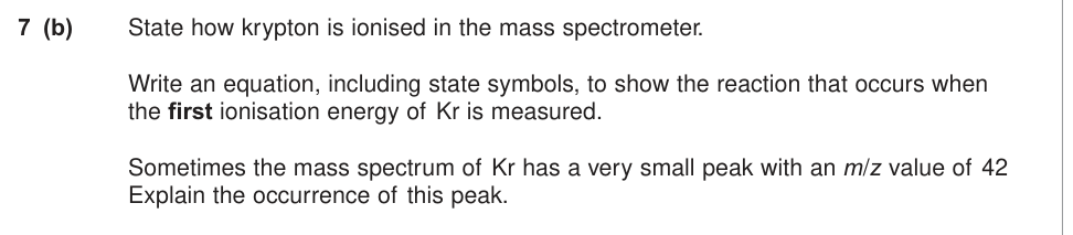 Question from January 2012 As Unit 1 Q7(b) (5 marks)