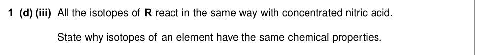 Question from January 2013 As Unit 1 Q1(d)(iii) (1 marks)