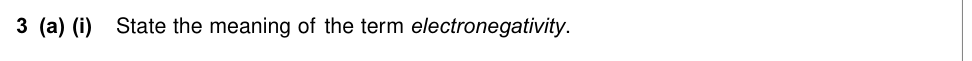 Question from January 2013 As Unit 1 Q3(a)(i) (2 marks)