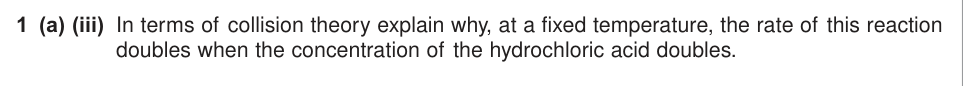 Question from January 2013 As Unit 2 Q1(a)(iii) (2 marks)