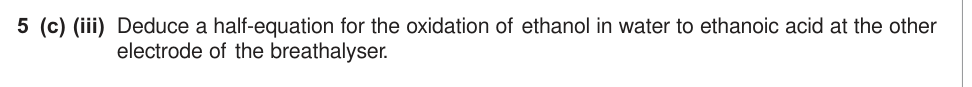 Question from January 2013 As Unit 2 Q5(c)(iii) (1 marks)