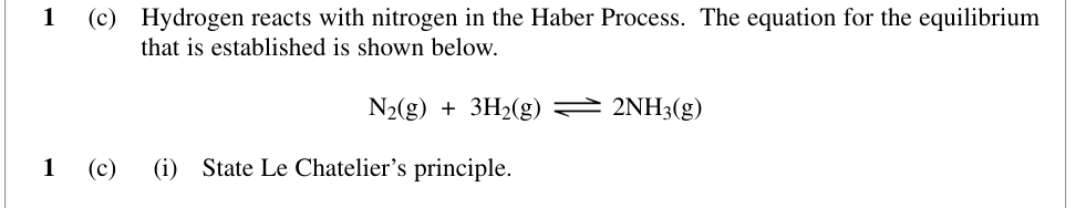Question from Legacy Unit 2, January 2010 Q1(c)(i) (1 marks)