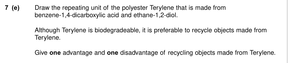 Question from Legacy Unit 4, June 2010 Q7(e) (4 marks)