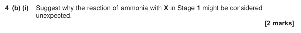 Question from Legacy Unit 4, June 2014 Q4(b)(i) (2 marks)
